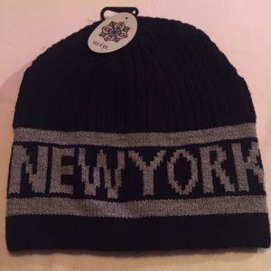 NWT Men’s New York black and grey hat